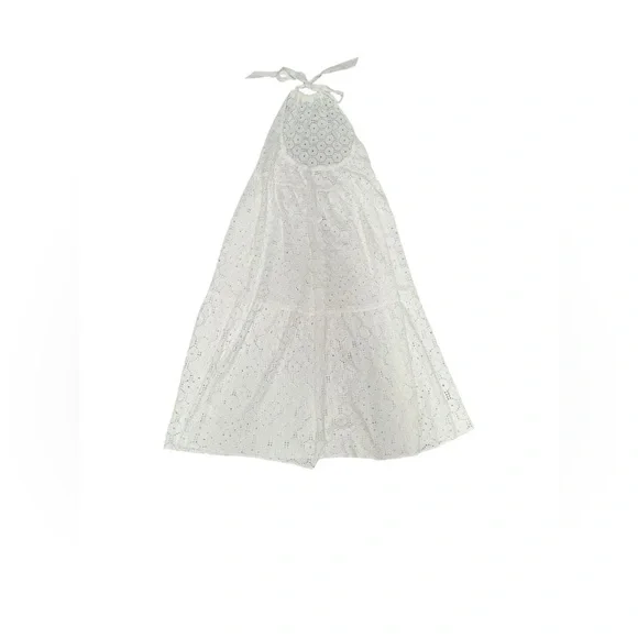 NWT Solid & Striped x REVOLVE Kai white Brule Leaf Eyelet maxi dress size xsmall - Picture 5 of 14